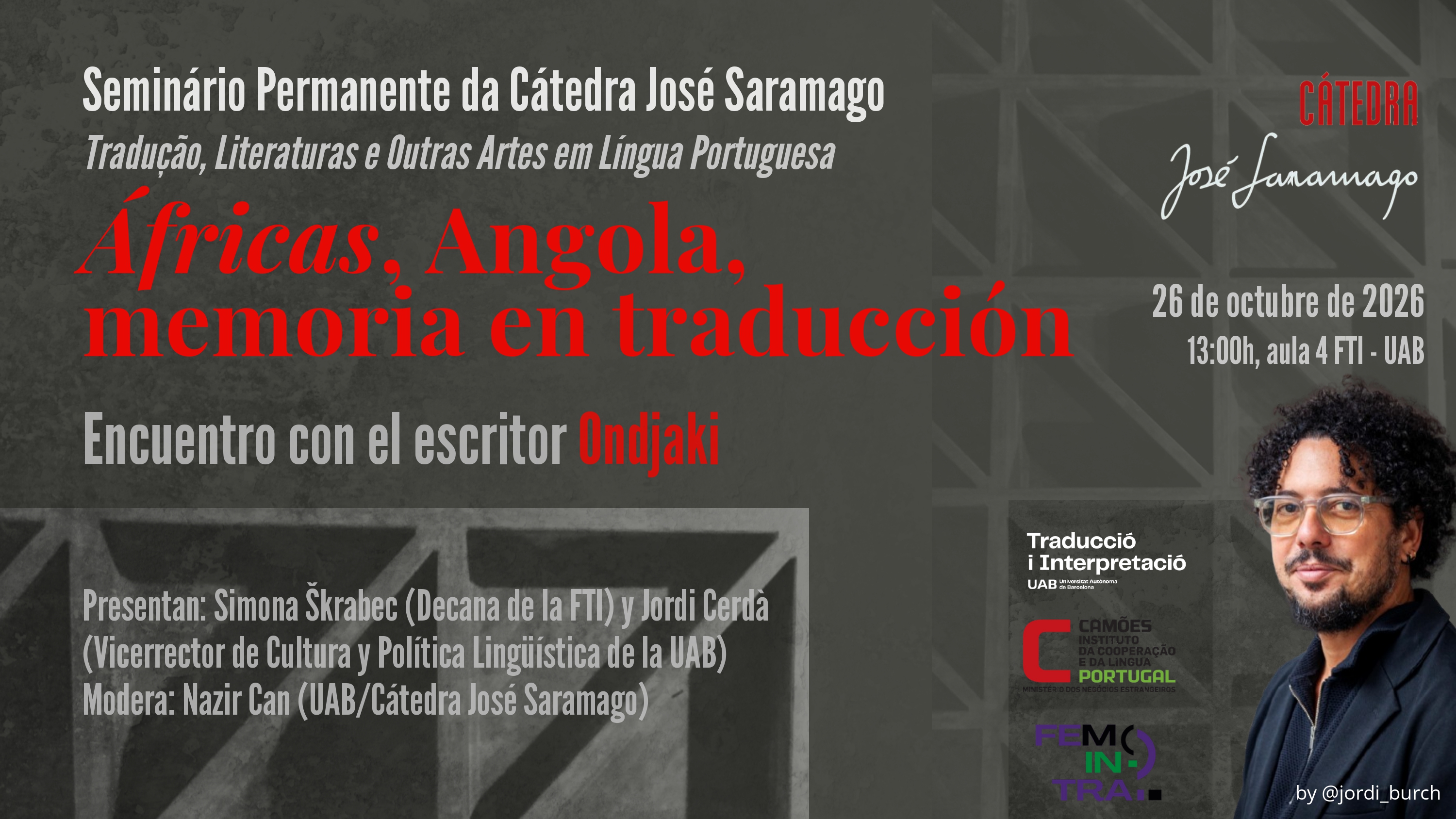 Cartell Áfricas, Angola, memoria en traducción